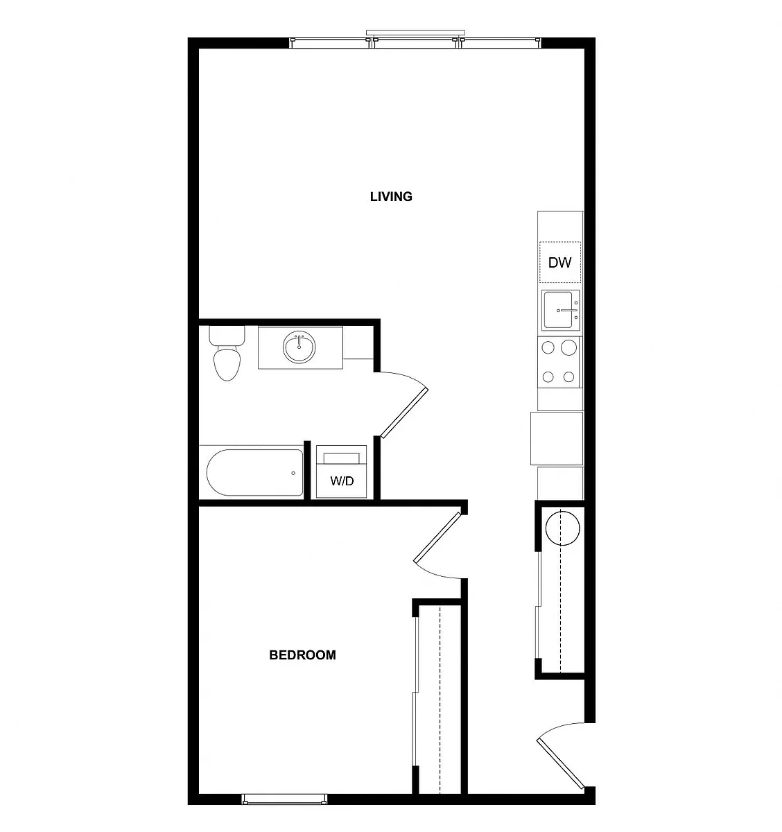 Floor plan 107 Fir