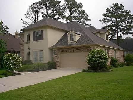 Front View - large corner lot