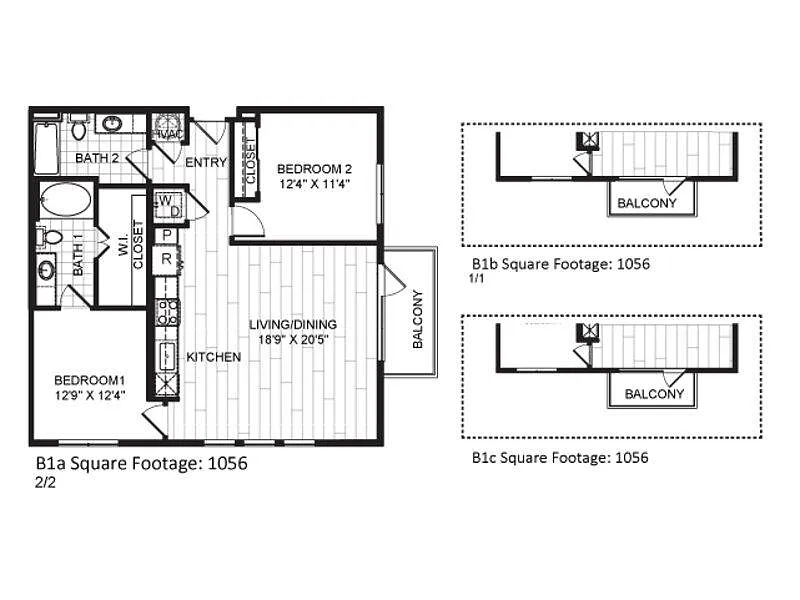 Floor plan B1