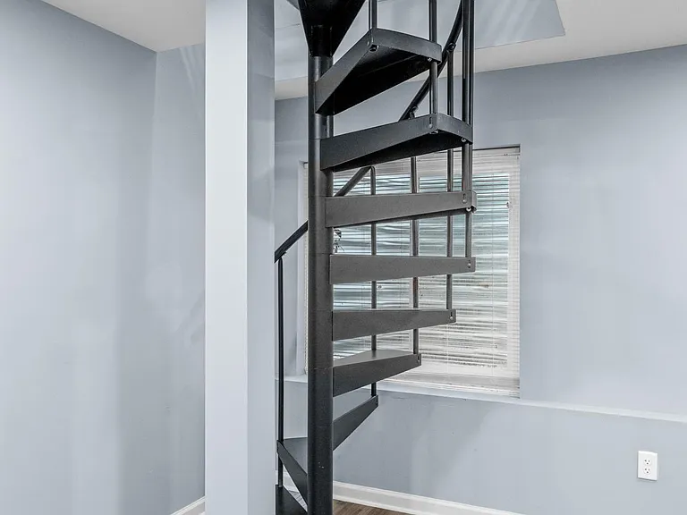 Stairs to the upper level