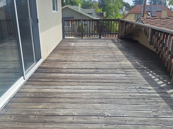 From the bedroom, walk into your own slice of California sunshine on your private sun-soaked deck
