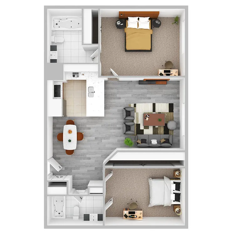 Floor plan The Waldorf