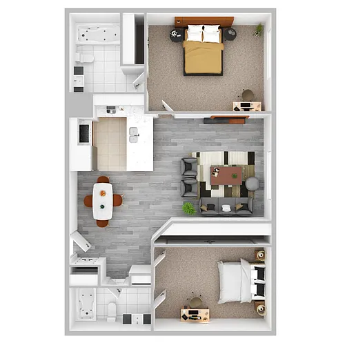 Floor plan The Waldorf