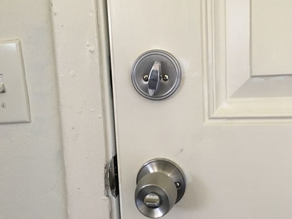 New Front Door and Lock Set