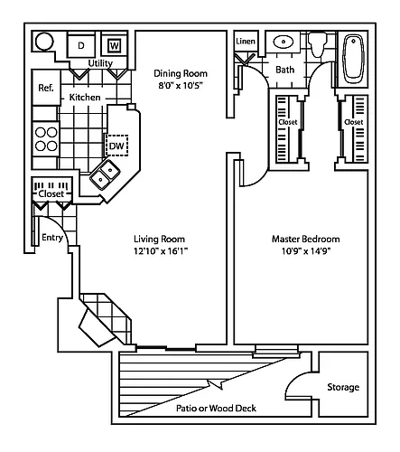 Floor plan Woodwren