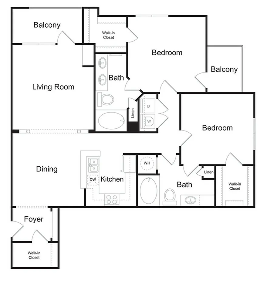 Floor plan The Vinings