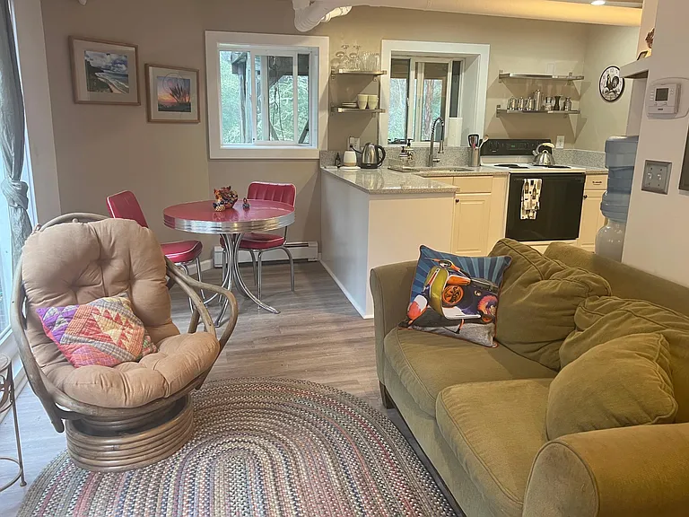 Living space from doorway