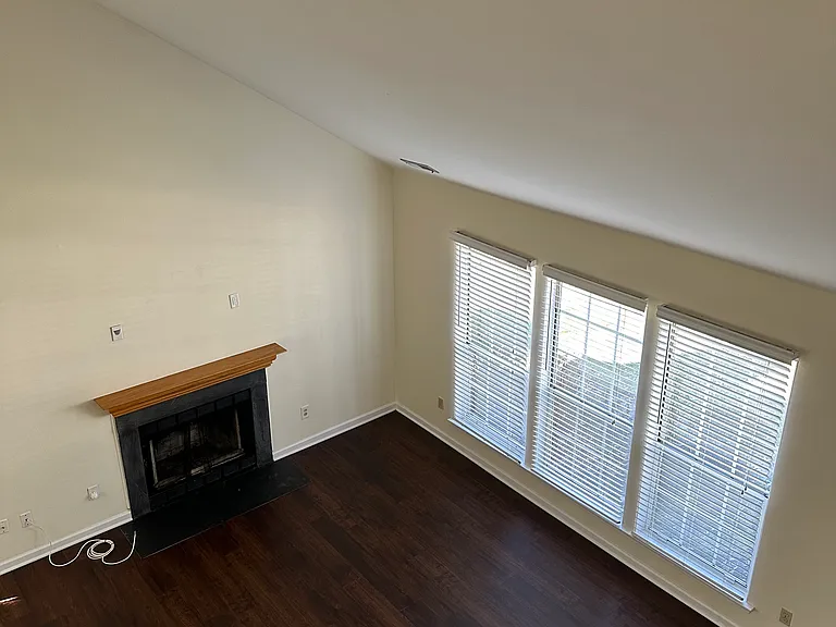Living/Family Room with Fireplace viw from 2nd floor