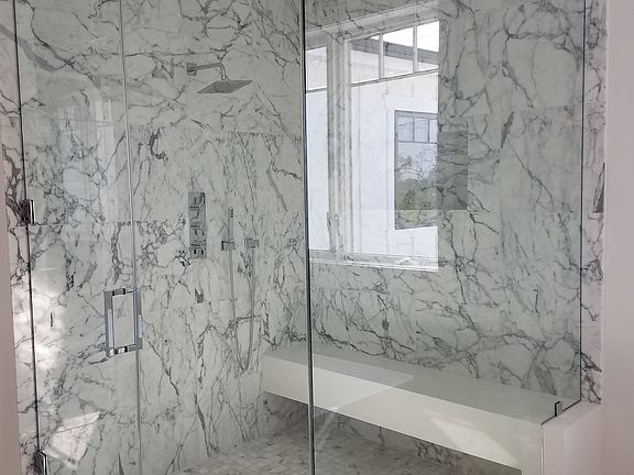 Master shower