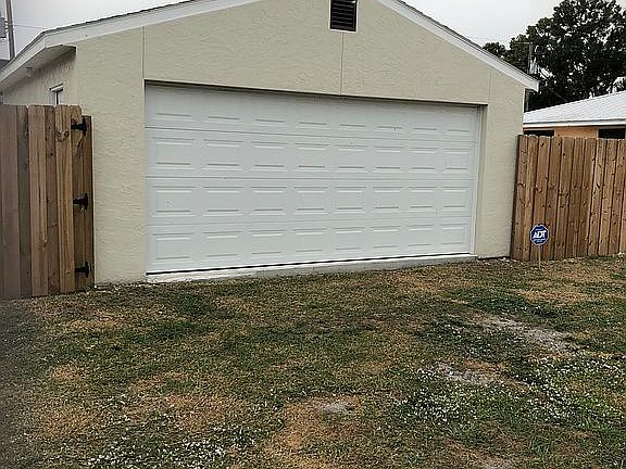 Extra deep 2 car garage