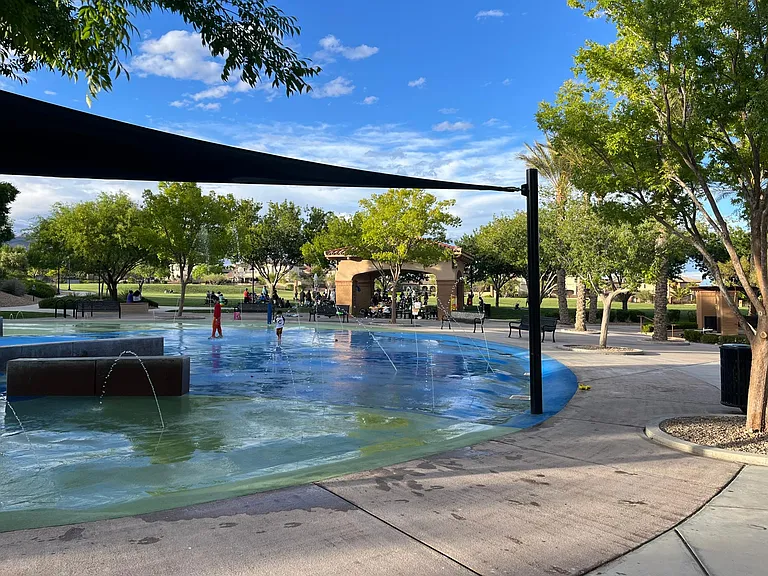 Nearby playground