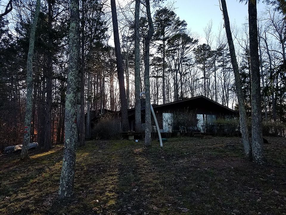 Front of house facing lake