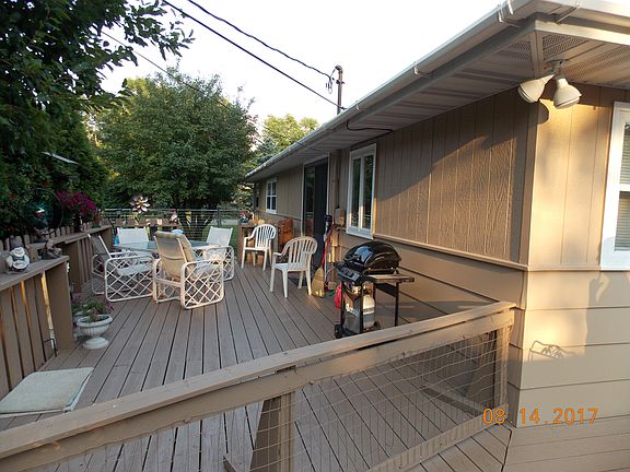 back part of deck