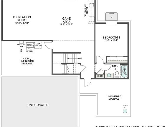 Optional Finished Basement