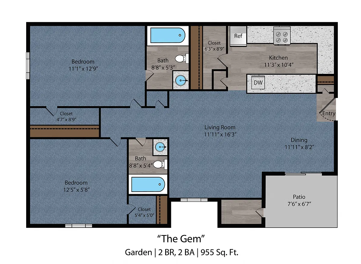 Floor plan The Gem