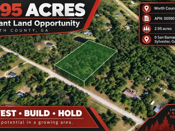 0 San Barnard Rd, Sylvester, GA 31791
