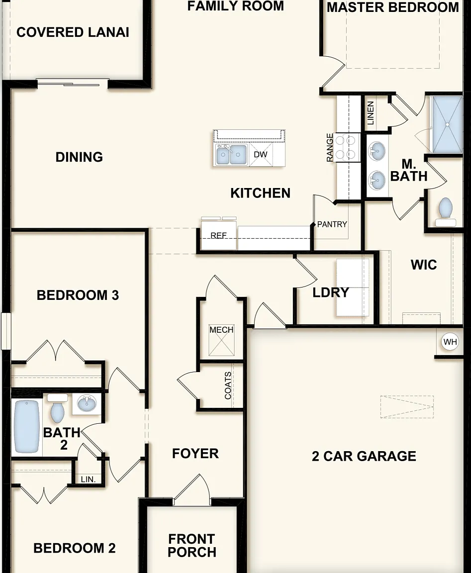 3 bed, 2.0 bath, 1700 sqft, $2,475 — Photo 2