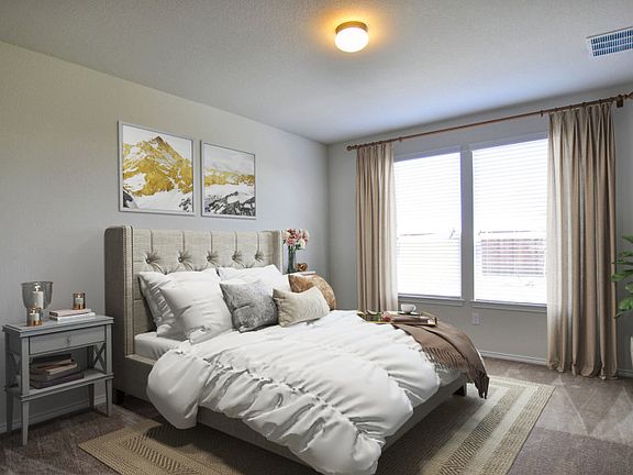 Model Representation - Owner s suite with large windows and private bath