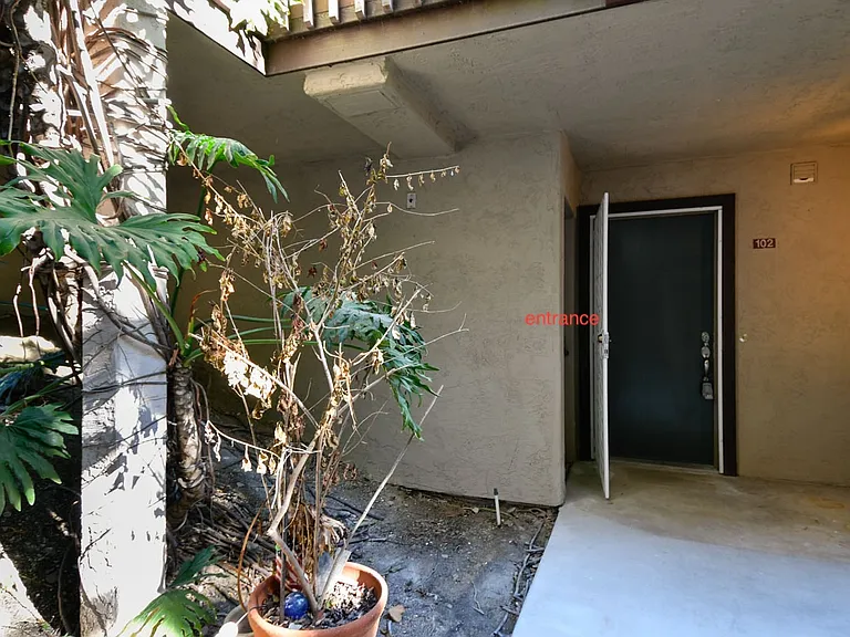 Front entrance