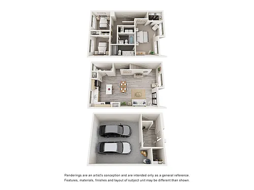 Floor plan 3 Bed/2.5 Bath