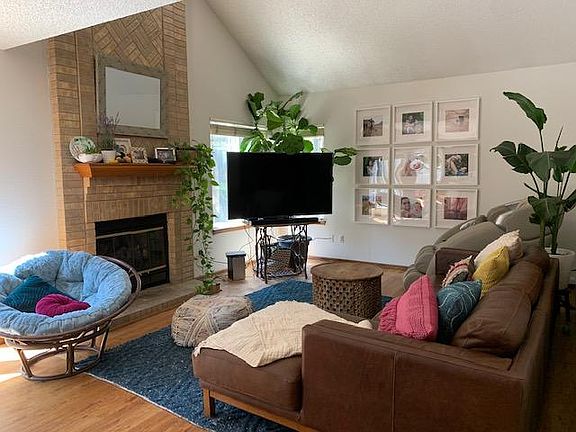 lots of natural light and white walls brighten this home