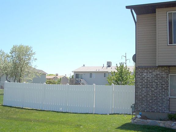 Fully fenced yard