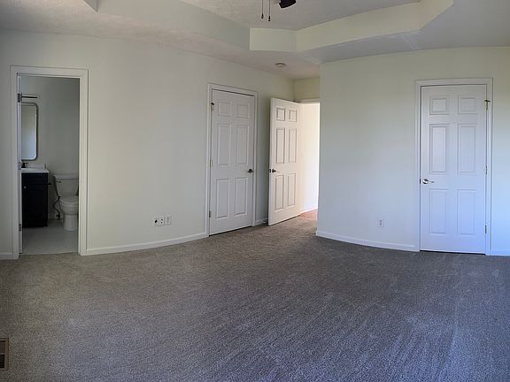 Master Bedroom with 2 closets