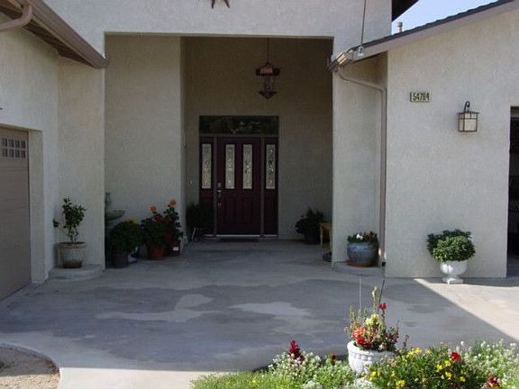 Huge Covered Front Entrance