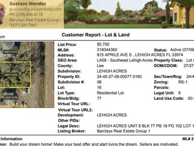 815 Aprile Ave S, Lehigh Acres, FL, 33974