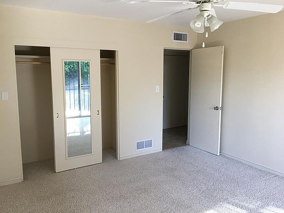 Bedroom 2 with slider to backyard