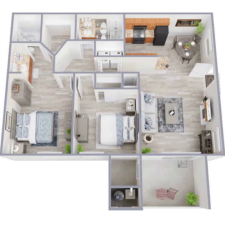 Floor plan The Brittany