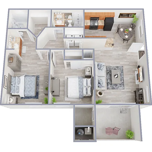 Floor plan The Brittany