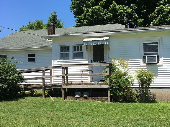 Back view of house and ramp