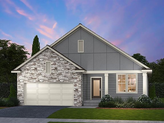 Modern French Country Elevation