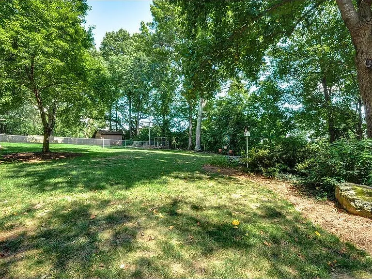 huge backyard