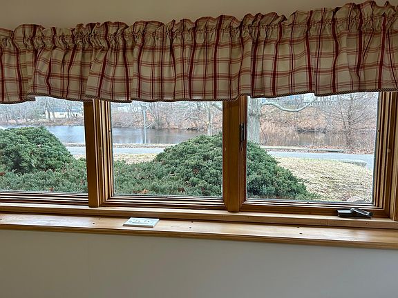 view of Mill Pond from main living area