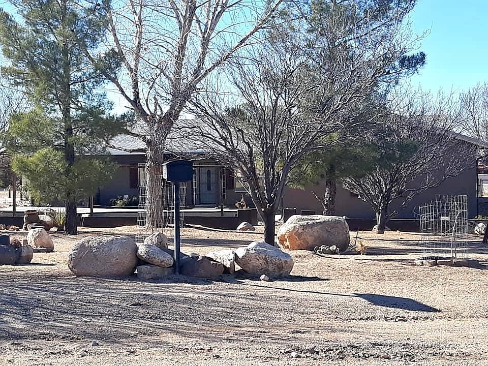 front of property