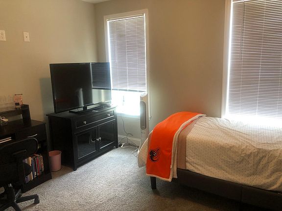 Available unfurnished 2nd floor bedroom (any furniture or items pictured not included)