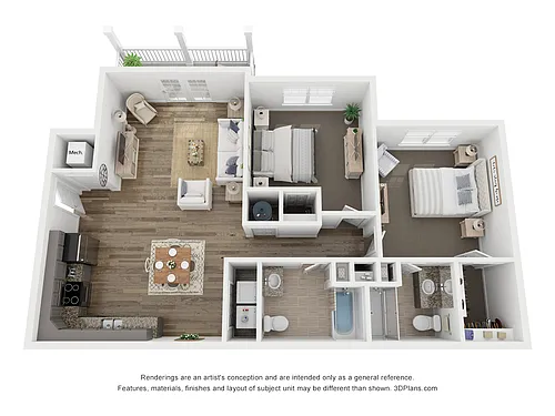 Floor plan The Proprietor - ADA