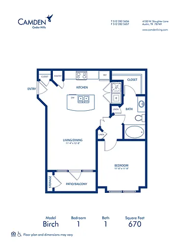 Floor plan Birch