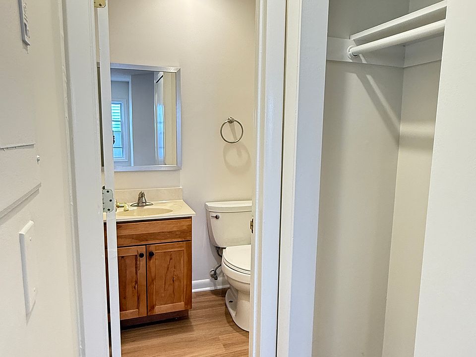 Powder room and coat closet