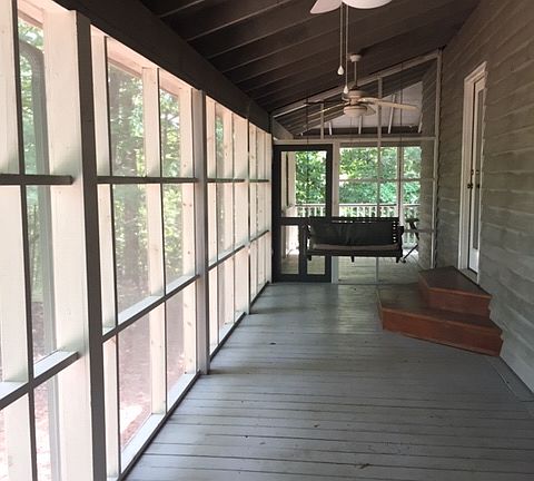 Screened porch