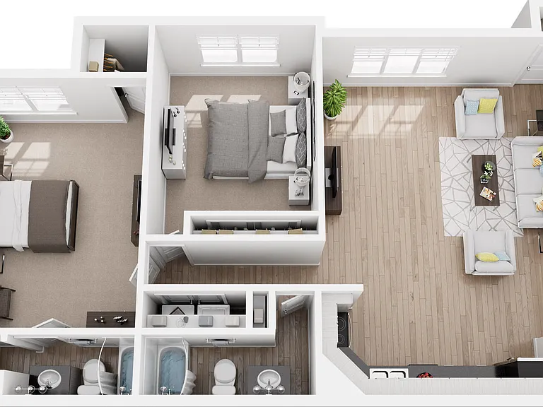 C3 floor plan Rockledge at Quarry Bend