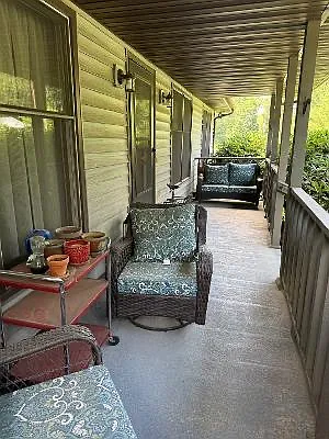 Front porch.