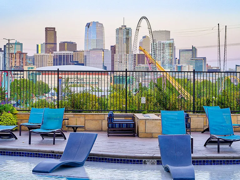 Soak in the sun with a view
