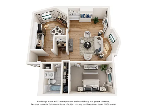Floor plan Heston