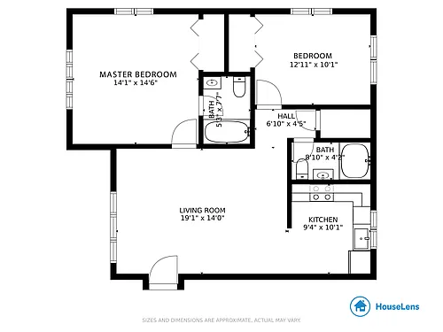 Floor plan 2 Bedroom