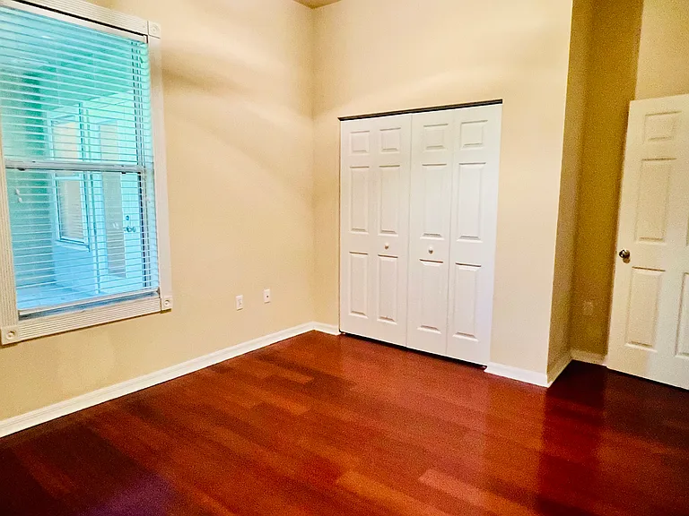 Bedroom 2, has recently been painted to agreeable gray