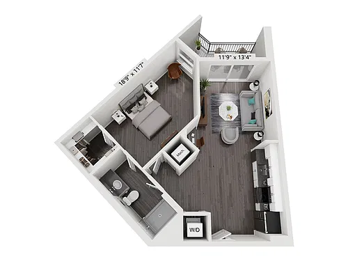 Floor plan 1E