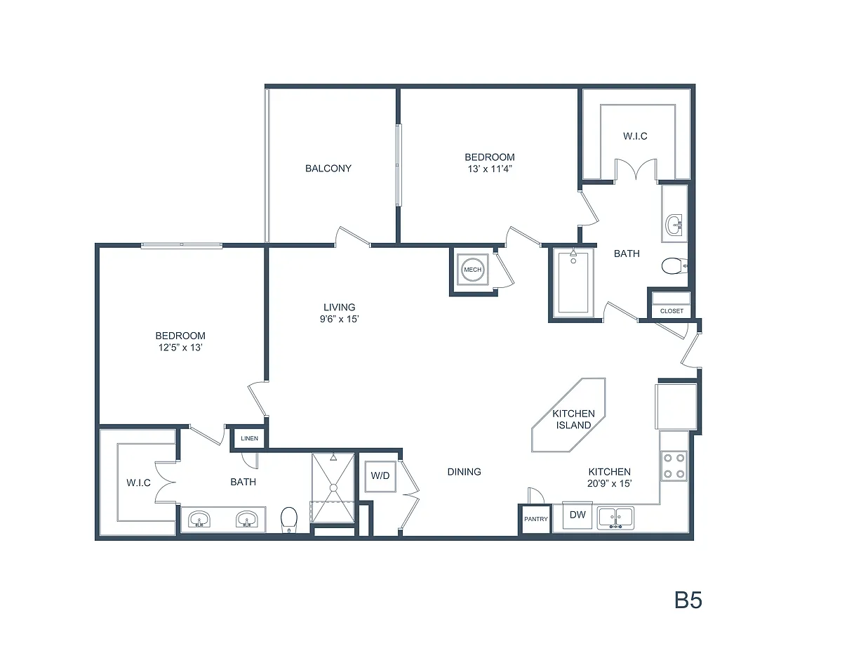 Floor plan B5